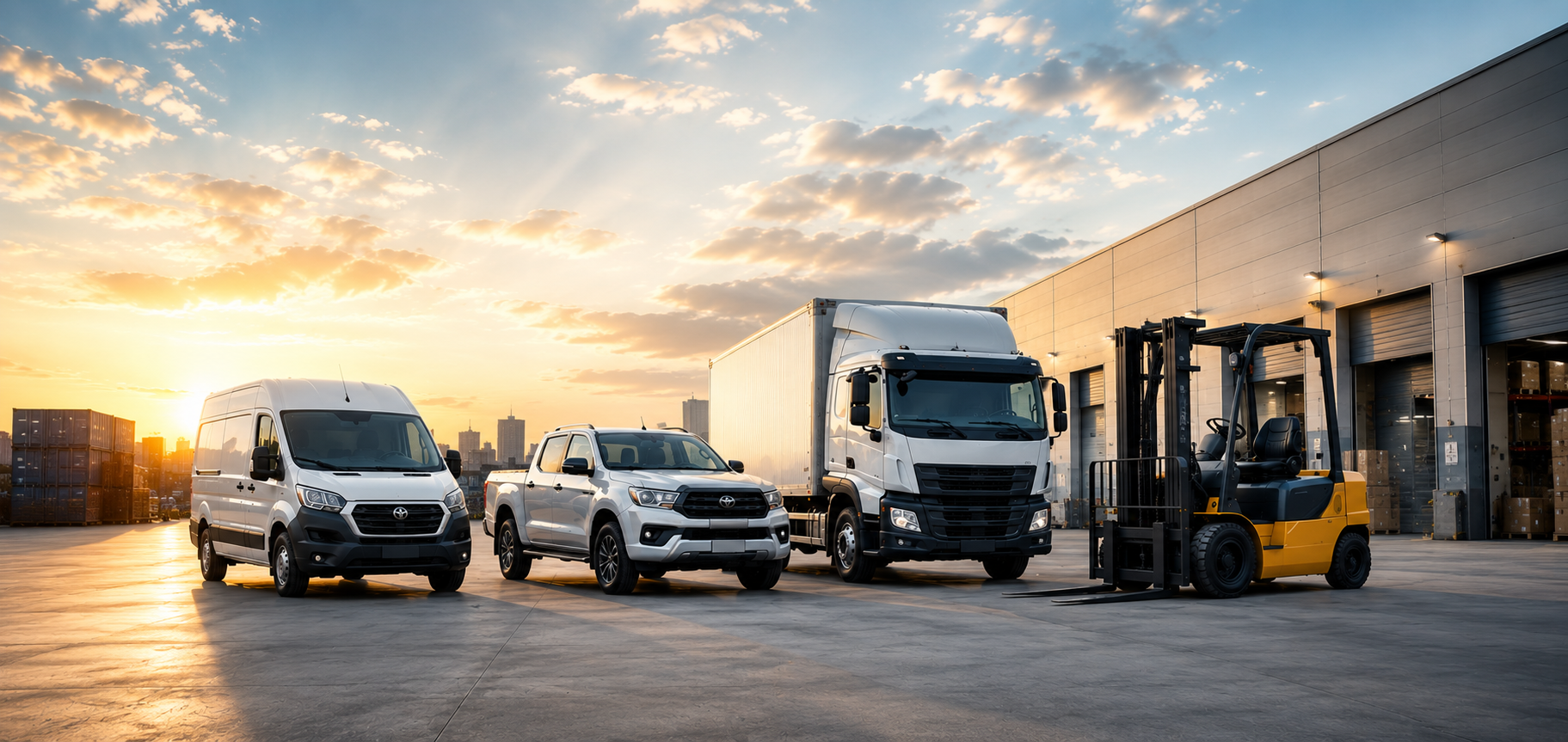 Alquiler de vehículos empresariales para movilidad y transporte